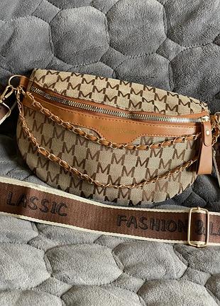 Сумка бананка жіноча