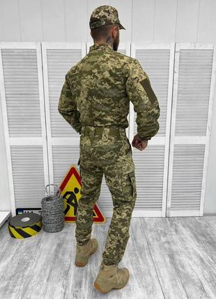 Тактичний костюм піксель 5 в 1 літо військова форма уставна ріп стоп кітель штани і футболка бавовна10 фото