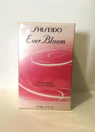 Shiseido ever bloom духи 20 мл оригинал