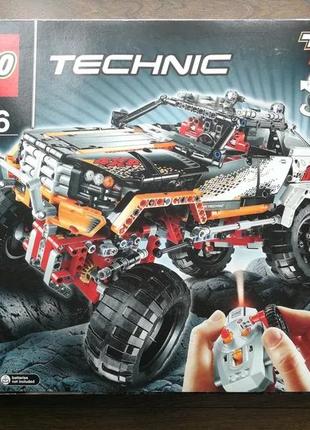 Конструктор lego technic 9398 повнопривідний 4x4 crawler