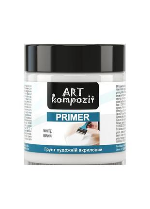 Ґрунт акриловий art kompozit, 150 мл, біла, (744622)