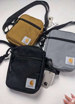 Компактный мессенджер carhartt, сумка унисекс, барсетка, молодежная сумка через плечо