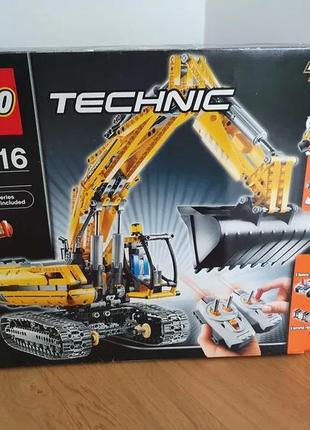 Конструктор lego technic 8043 екскаватор з двигуном