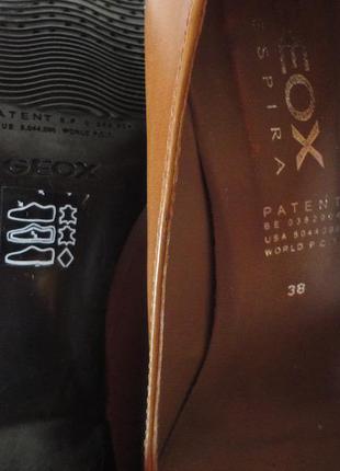 Туфли  geox брендовые ,шикарные,кожа,супер цена 383 фото