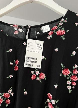 Новое платье в цветочный принт h&m3 фото