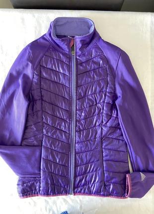 Женско-подростковая  фиолетовая ветровка размер хs5 фото