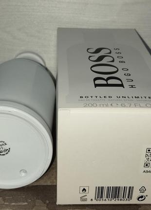 Туалетная вода "hugo boss" bottled unlimited6 фото