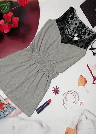 Базовое платье-туника f&f, размер 12, новое с этикеткой