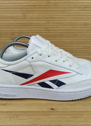 Шкіряні кросівки reebok club c 85 розміри 38,5 та 39