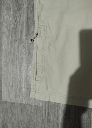 Мужские шорты / hampton / шорты с карманами / бриджи / бежевые хлопковые шорты3 фото