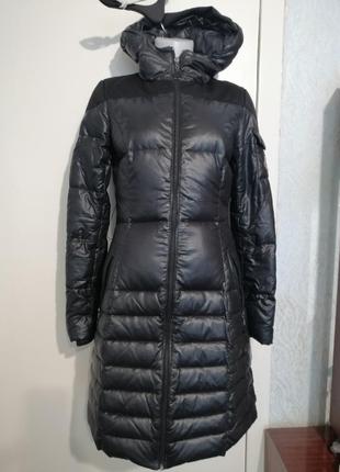 Пуховые пальто moncler. 38 размер-это 44 наш