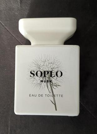 Туалетна вода soplo musk.1 фото