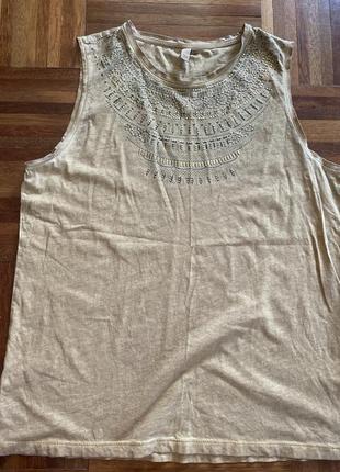 Новая хлопковая майка топ s. oliver xl нижняя