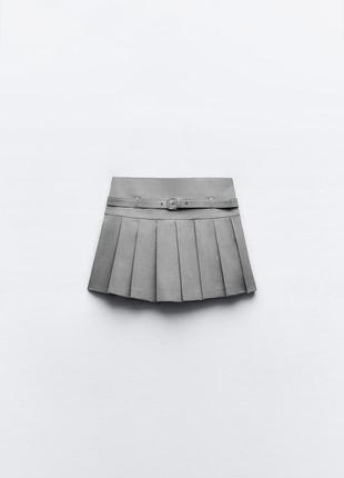 Штаны - юбка со складками zara3 фото