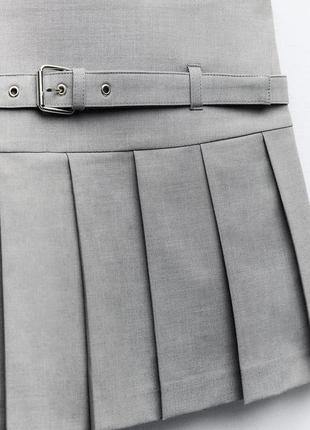 Штаны - юбка со складками zara5 фото