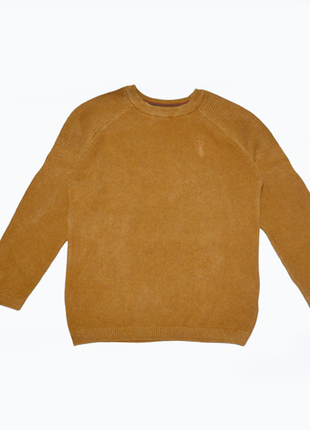 Темно-бежевый джемпер свитер next для мальчика 7 лет1 фото