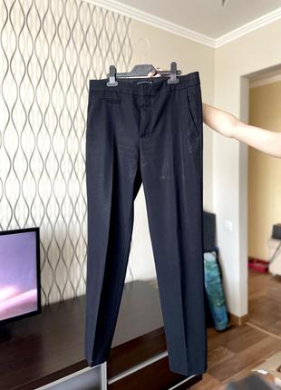 Классические брюки офисные штаны со стрелками черные