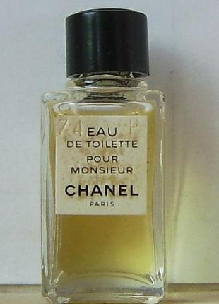 Мініатюра - chanel monsieur - edt - 4 мл. оригінал. вінтаж