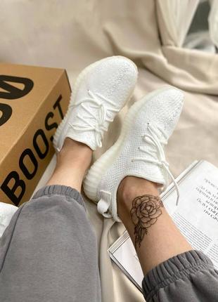 Кроссовки adidas yeezy boost 350 cream white9 фото