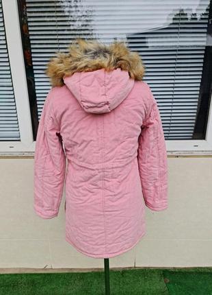 Женская парка курточка пальто пуховик демисезонная осенняя зимняя с капюшоном6 фото
