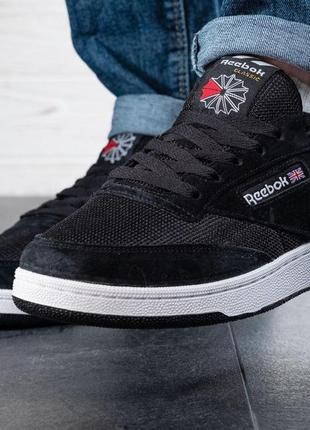 Мужские осенние спортивные кроссовки мужское демисезонное кроссовки reebok classic