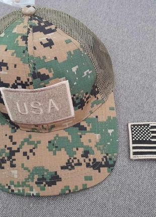 Тактическая бейсболка пиксель
