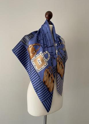 Шовкова хустка платок бренд fendi  foulard4 фото