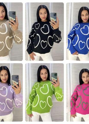 Милий светр 🥰 6 кольорів6 фото