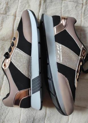 Женские кроссовки кеды на шнуровке, стелька 24 см3 фото