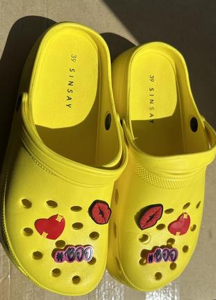 Сабо по типу crocs