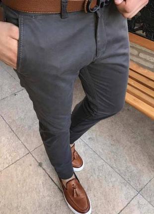 Мужские чёрные классические брюки штаны чорні чоловічі класичні брюки