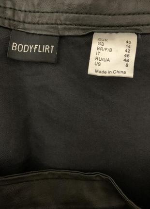 Черная юбка из экокожи bodyflirt5 фото