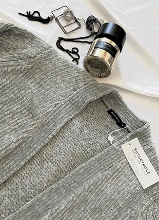 Кардиган серого цвета очень приятный на ощупь с карманами rut &amp; circle2 фото