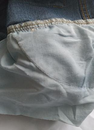 Шорти джинсові сині жіночі6 фото