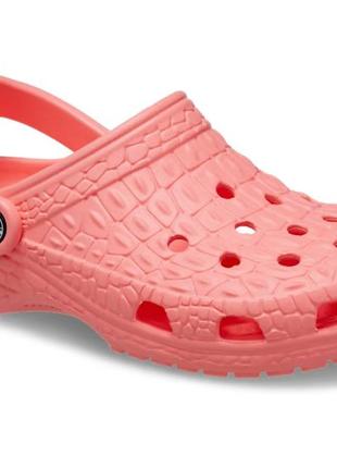 Сабо crocs classic crocskin, w7, w92 фото