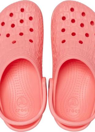 Сабо crocs classic crocskin, w7, w93 фото