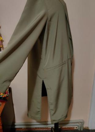 Пиджак кардиган удлиненный женский3 фото