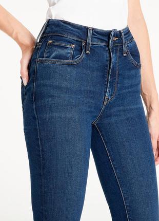 Базовые джинсы levis 721 high-rise skinny оригинал!3 фото