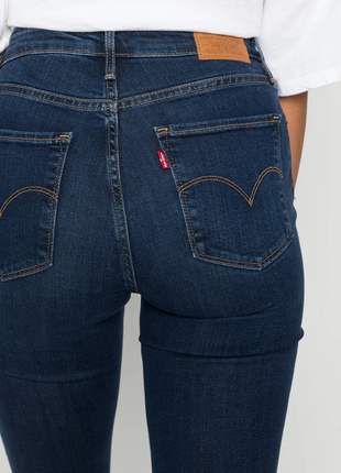 Базовые джинсы levis 721 high-rise skinny оригинал!2 фото