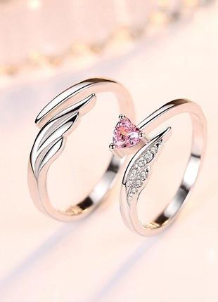Женское обручальное парное кольцо - парные обручальные кольца коста дорада размер регулируемый 2 шт.6 фото