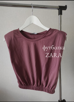 Футболка топ женский zara