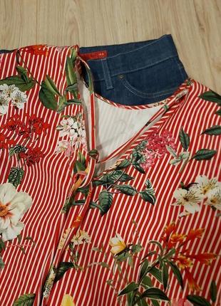 Блуза в цветочный принт, zara9 фото