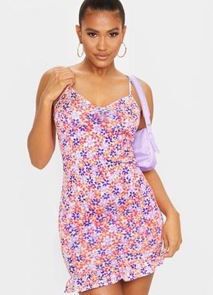 Маленька сукня міні плаття prettylittlething uk 10, eur38