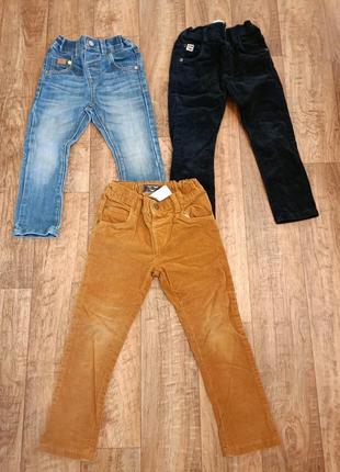 3 пары джинсов 1.5-4 года1 фото