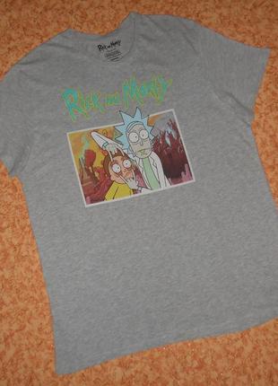 Футболка rick and morty рик и морти