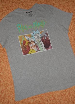 Футболка rick and morty рик и морти