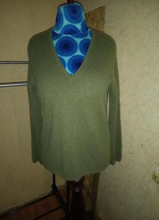 Кашеміровий пуловер 50-52 розмір allude