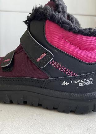 Ботинки термо quechua 26р. оригинал6 фото