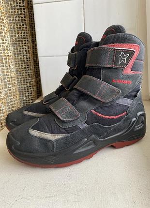 Черевики термо lowa, gore-tex 33-34р. оригінал