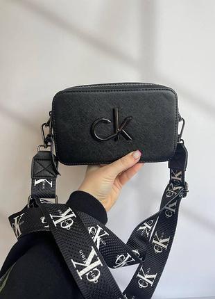 Жіноча сумка через плече calvin klein крос боді кельвін кляйн